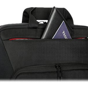 Lenovo | Essential | ThinkPad Essential Plus 15.6-inch Topload (Sustainable & Eco-friendly, made with recycled PET: Total 37% Exterior: 100%) | Topload | Black
