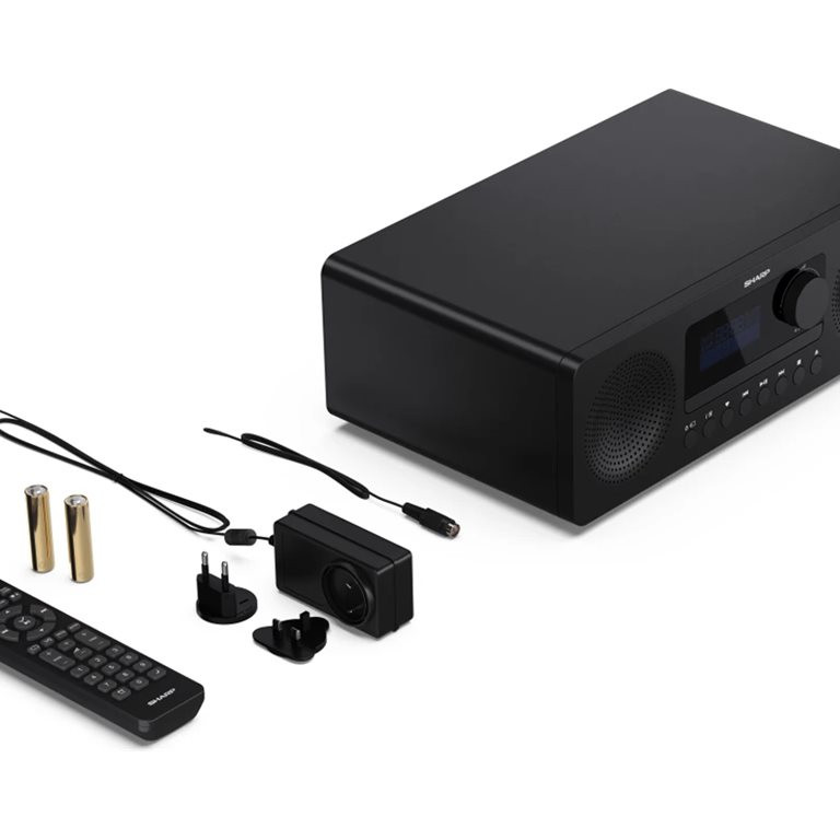 Sharp TOKYO DAB+ All-in-one Hi-Fi sistēma | XL-B720D(BK) | AUX in | Bluetooth | CD atskaņotājs | FM radio
