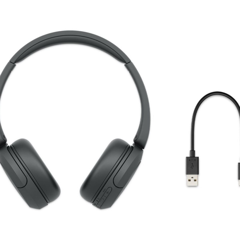 Sony | Wireless Headphones | WH-CH520 | Wireless | On-Ear | Microphone | Black | Wireless