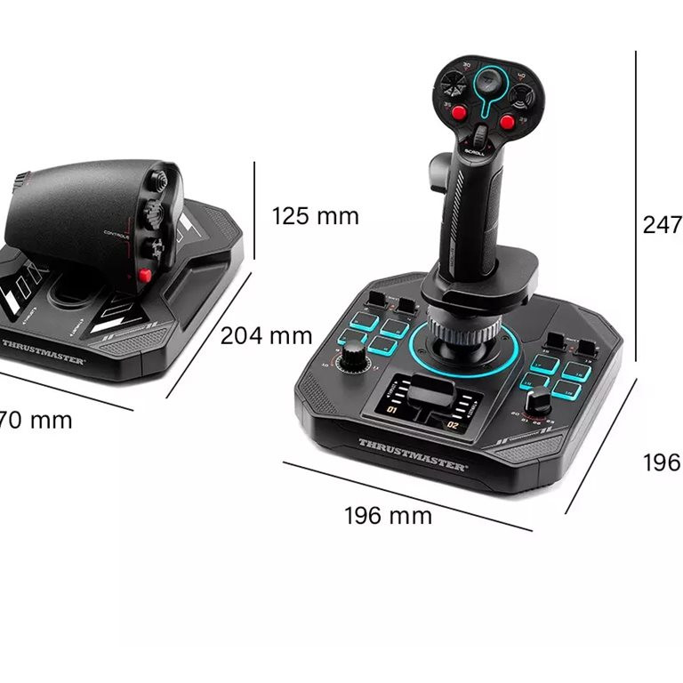 Thrustmaster Stūres pults | SOL-R 4 HOTAS
