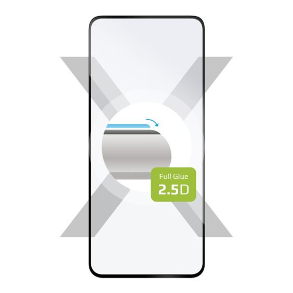 Fixed Screen protector | Samsung | Galaxy S25 Ultra | Tempered glass | Black | Full Cover 2.5D