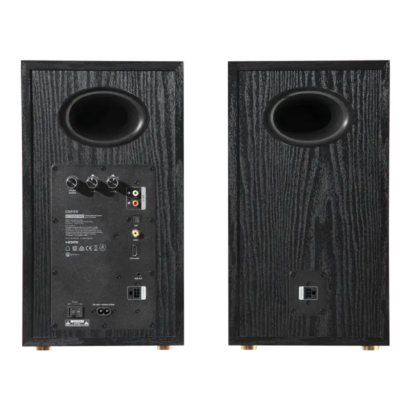 Edifier aktīvās plaukta skaļruņi | R2750DB MKII | 144 W | Bluetooth | Melns