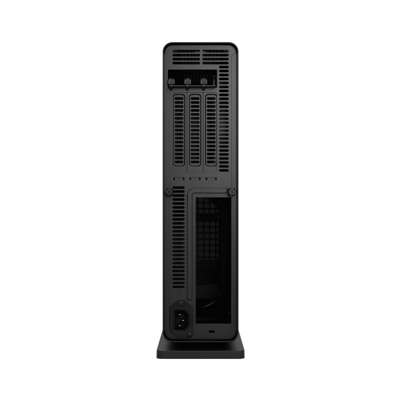 Fractal Design Ridge melns mITX | Fractal Design | Ridge | FD-C-RID1N-01 | sānu logs | melns | Mini ITX | SFX, SFX-L