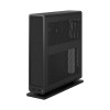 Fractal Design Ridge melns mITX | Fractal Design | Ridge | FD-C-RID1N-01 | sānu logs | melns | Mini ITX | SFX, SFX-L