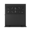 Fractal Design Ridge melns mITX | Fractal Design | Ridge | FD-C-RID1N-01 | sānu logs | melns | Mini ITX | SFX, SFX-L