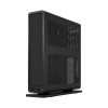 Fractal Design Ridge melns mITX | Fractal Design | Ridge | FD-C-RID1N-01 | sānu logs | melns | Mini ITX | SFX, SFX-L