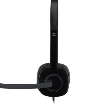 Logitech | H151 | Stereo headset | Black