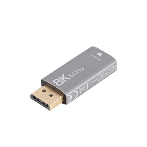 Lanberg Displayport (M) to HDMI (F) Adapter 8K, Silver | AD-DP-HD-03