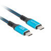 Lanberg | USB-C M/M 4.0 KABELIS 240W 8K 60HZ | CA-CMCM-45CU-0020-BK