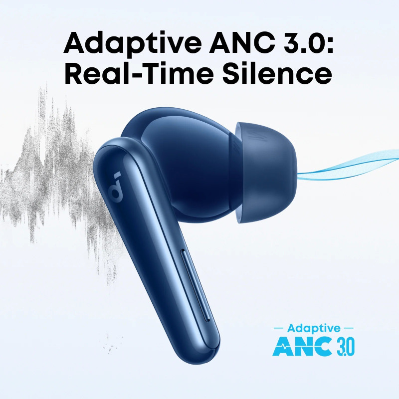 Anker Soundcore austiņas Liberty 5 | Dolby Audio | Bluetooth | In-ear | Mikrofons | Tumši zils | Trokšņu slāpēšana | Bezvadu