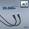 Digitus | Silicone connection cable, 0.5 m | AK-300341-005-S | USB-C to USB-C