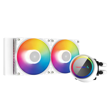 Deepcool | GAMMAXX L240 A-RGB | CPU šķidruma dzesētājs | Balts | Intel, AMD