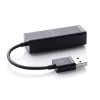 Dell | USB-A 3.0 uz Ethernet (PXE Boot) | Melns | Adapteris