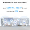 Mercusys | BE3600 visa māja Mesh Wi‑Fi 7 sistēma | Halo H25BE (2‑gab.) | 802.11ax | Ethernet LAN (RJ-45) porti 1 | Mesh atbalsts Jā | MU‑MIMO Nē | Nav mobilo datu savienojuma