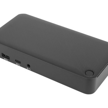 Targus | Universal DisplayLink USB-C divu 4K HDMI dokstacija ar 65 W Power Delivery | HDMI portu skaits 2 | Ethernet LAN