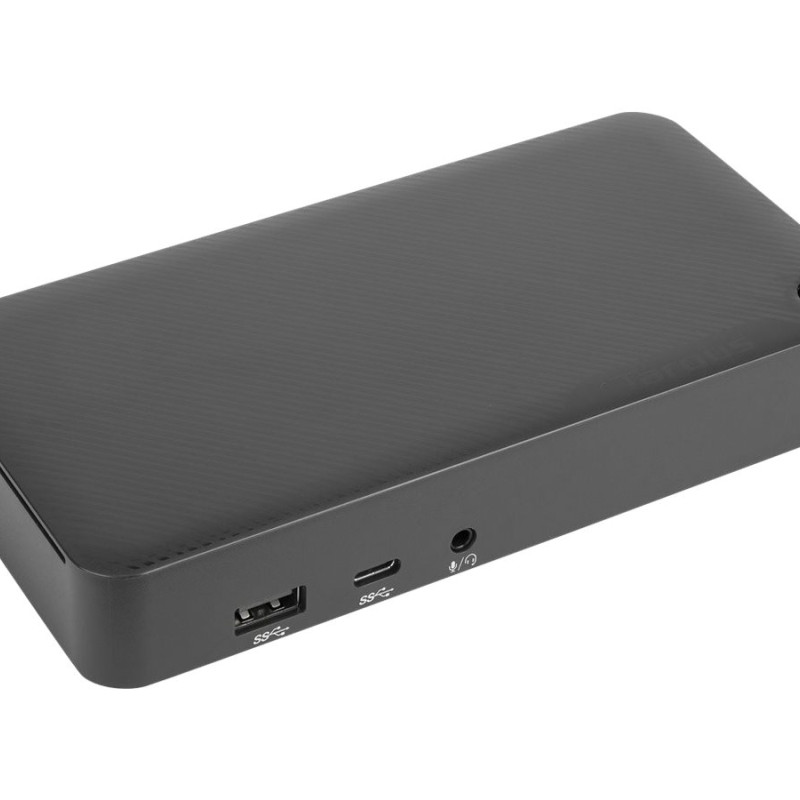 Targus | Universal DisplayLink USB-C divu 4K HDMI dokstacija ar 65 W Power Delivery | HDMI portu skaits 2 | Ethernet LAN