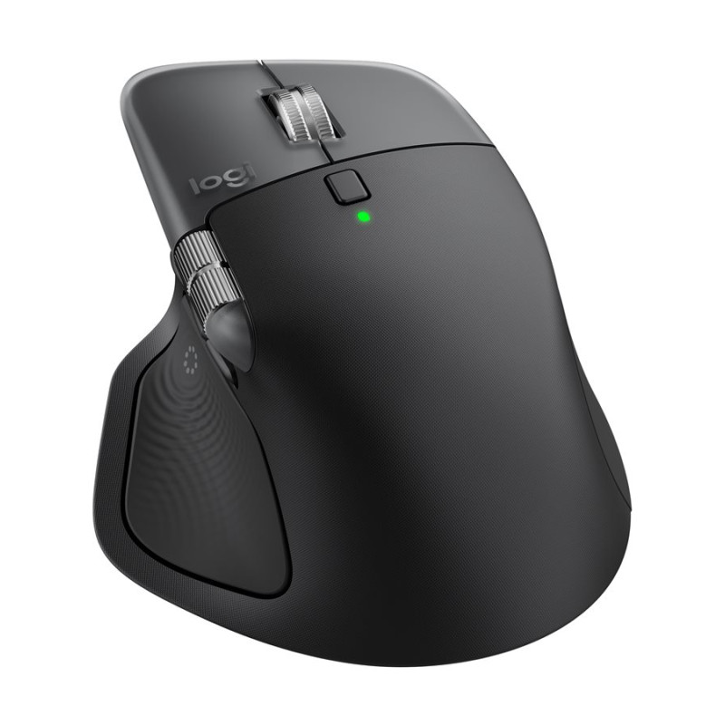 Logitech Logitech MX Master 4 for Business Mouse - Wireless + Bluetooth, 8000 DPI, Space Black