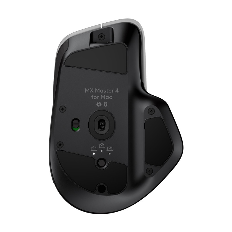 Logitech Logitech MX Master 4 for Business Mouse - Wireless + Bluetooth, 8000 DPI, Space Black