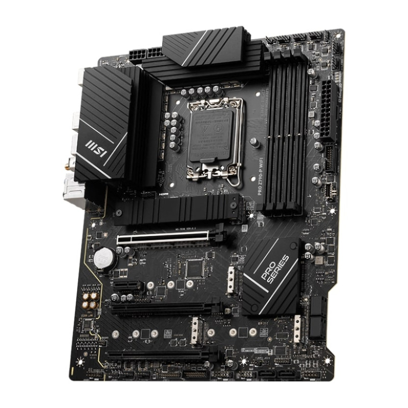 MSI | PRO Z790-P WIFI | Procesoru saime Intel | Procesora ligzda LGA1700 | DDR5 DIMM | Atmiņas sloti 4 | Atbalstītie cietā diska interfeisi SATA, M.2 | SATA savienotāji 6 | Čipsets Intel Z790 | ATX
