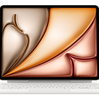Apple Magic Keyboard priekš iPad Air 13 collu (M3) - Starptautiskā angļu valoda - Balts | Apple