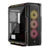Corsair PC korpuss | iCUE LINK 5000T LX RGB | Melns | Mid-Tower