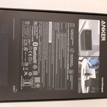 SALE OUT. Anker Prime jaudas banka - USB, 2 x USB-C - 300 vati | 26250 mAh | Melna | IEPAKOTS ATVĒRTS, NELIELA IESKRĀPIJUMS UZ AUGŠĒJĀ MALAS