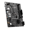 MSI | PRO H610M-E | Processor family Intel | Processor socket  LGA1700 | Supported hard disk drive interfaces SATA, M.2 | Number of SATA connectors 4