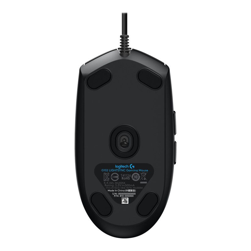 Logitech | Gaming Mouse | G102 LIGHTSYNC | Wired | USB | Black