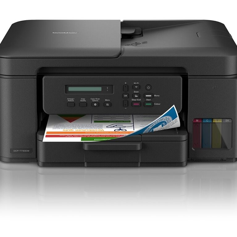 Brother | DCP-T730DW | Tintes printeris | Krāsains | A4 | Wi-Fi | Melns