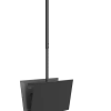 Neomounts CL35-340BL22 Dubultais monitora/TV kronšteins pie griestiem | Regulējams augstums, pagriezt, noliekt, pagriezt ap asi | 23-42