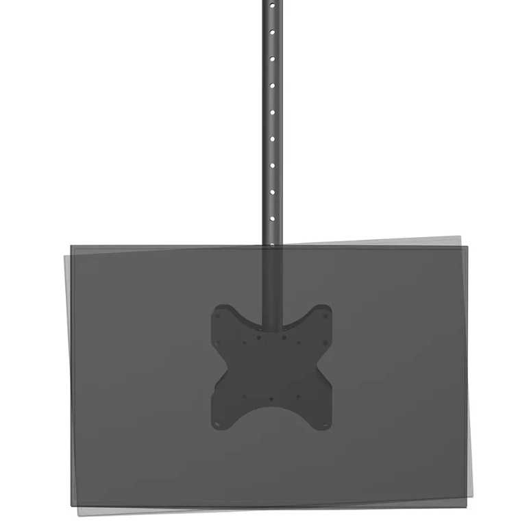 Neomounts CL35-340BL22 Dubultais monitora/TV kronšteins pie griestiem | Regulējams augstums, pagriezt, noliekt, pagriezt ap asi | 23-42