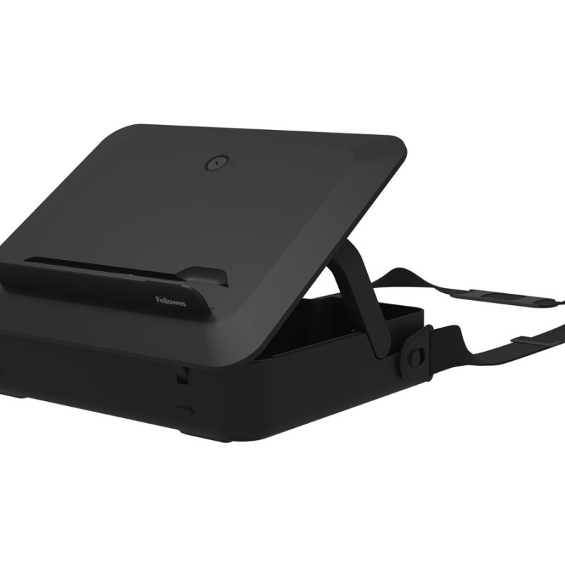 Fellowes | Breyta 2in1 Laptop Carry Case/Laptop Riser | Black | 384 x 308 x 89 mm