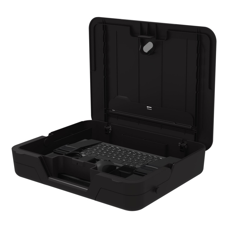 Fellowes | Breyta 2in1 Laptop Carry Case/Laptop Riser | Black | 384 x 308 x 89 mm