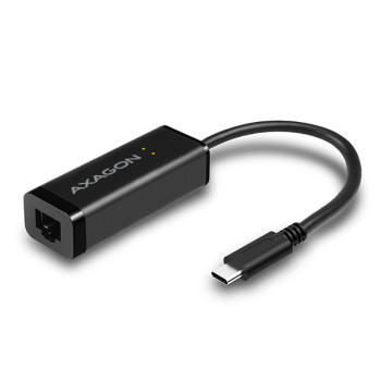 AXAGON ADE-SRC Ātrgaitas USB-C 3.1 Gigabit Ethernet 10/100/1000Mbit adapters ar automātisku instalāciju