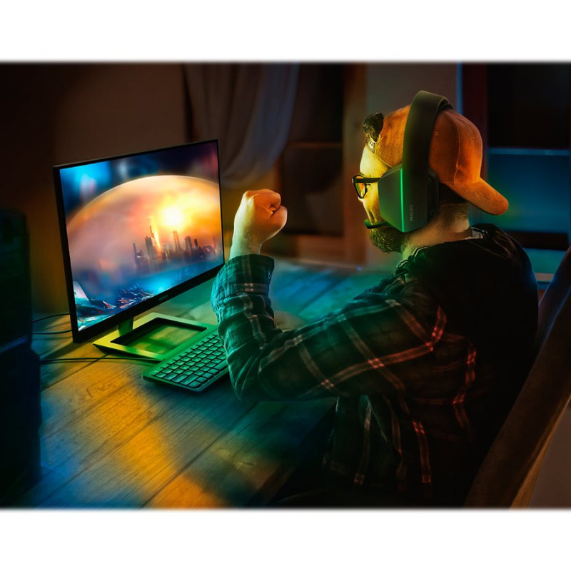 Philips | 5000 Series Gaming Headset | TAG5106BK/00 | Wireless/Wired | Gaming Headset | On-Ear | Noise canceling | Wireless