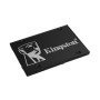 Kingston SSD | KC600 | 2048 GB | Cietvielu disks, saskarne SATA Rev. 3.0 (6 Gb/s) | Lasīšanas ātrums 550 MB/s | Rakstīšanas ātrums 520 MB/s
