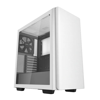 Deepcool | MID TOWER CASE | CK500 | Sānu logs | Balts | Mid-Tower | ATX PS2