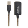 Cablexpert | Aktīvs USB 2.0 pagarināšanas kabelis UAE-01-10M | USB-A uz USB-A USB | USB 2.0 ligzda (tips A)