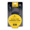 Cablexpert | Aktīvs USB 2.0 pagarināšanas kabelis UAE-01-10M | USB-A uz USB-A USB | USB 2.0 ligzda (tips A)