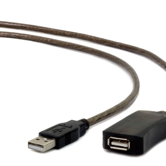 Cablexpert | Aktīvs USB 2.0 pagarināšanas kabelis UAE-01-10M | USB-A uz USB-A USB | USB 2.0 ligzda (tips A)