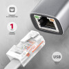 AXAGON | ADE-TXPD USB-C Gigabit Ethernet adapteris ar PD 100W