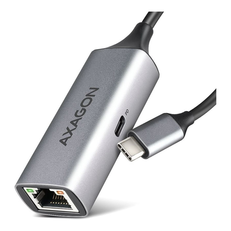 AXAGON | ADE-TXPD USB-C Gigabit Ethernet adapteris ar PD 100W