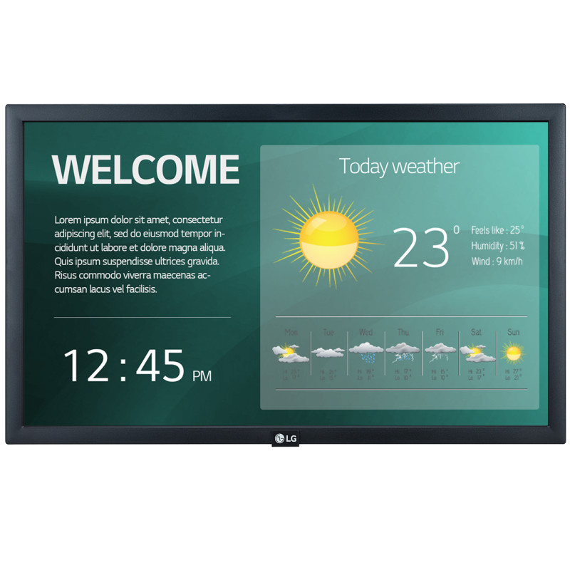 LG 22SM3G-B 21,5“ 1920x1080/250 cd/m²/14 ms/HDMI USB | LG | 22SM3G | 21.5