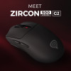 Genesis ZIRCON 500 G2 | Gaming Mouse | Wireless/Wired | 2.4 GHz, Bluetooth, USB | Black