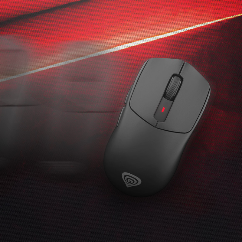 Genesis ZIRCON 500 G2 | Gaming Mouse | Wireless/Wired | 2.4 GHz, Bluetooth, USB | Black