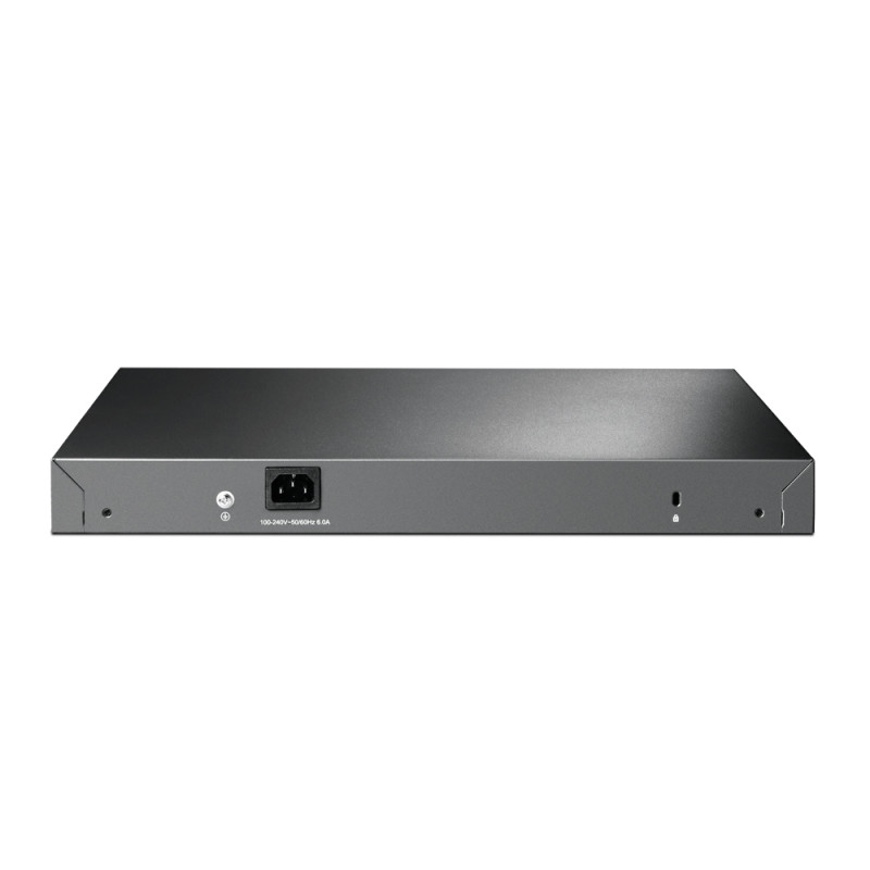 TP-LINK | 24-Port Gigabit and 4-Port 10GE SFP+ L2+ Managed Switch with 24-Port PoE+ | TL-SG3428XMP JetStream | Managed L2+ | Rackmountable