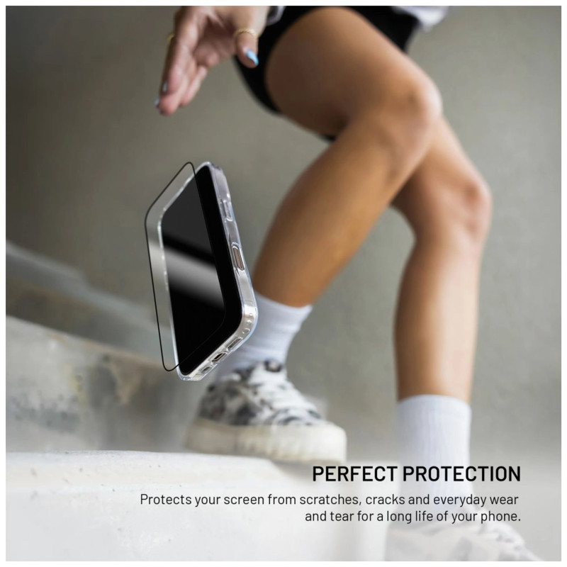 Fixed Screen protector | Samsung | Galaxy A17 4G/5G | Tempered glass | Black | Full-Cover 2.5D