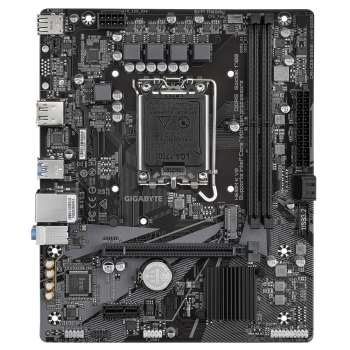 Gigabyte H610M K V2 | Procesoru saime Intel | Procesora ligzda LGA1700 | DDR5 | Atbalstītie cietā diska interfeisi M.2, SATA | SATA savienotāju skaits 2