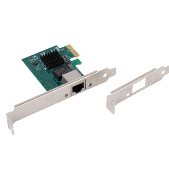 Lanberg | PCI-Express uz RJ45 Ethernet adaptera tīkla karte PCI-E X1 1X RJ45 2.5GB Low profile | PCE-25GB-001
