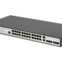 Digitus 24 portu Gigabit slēdzis | DN-80221-3 | Pārvaldāms L2 | Galda/stiprināms pie sienas